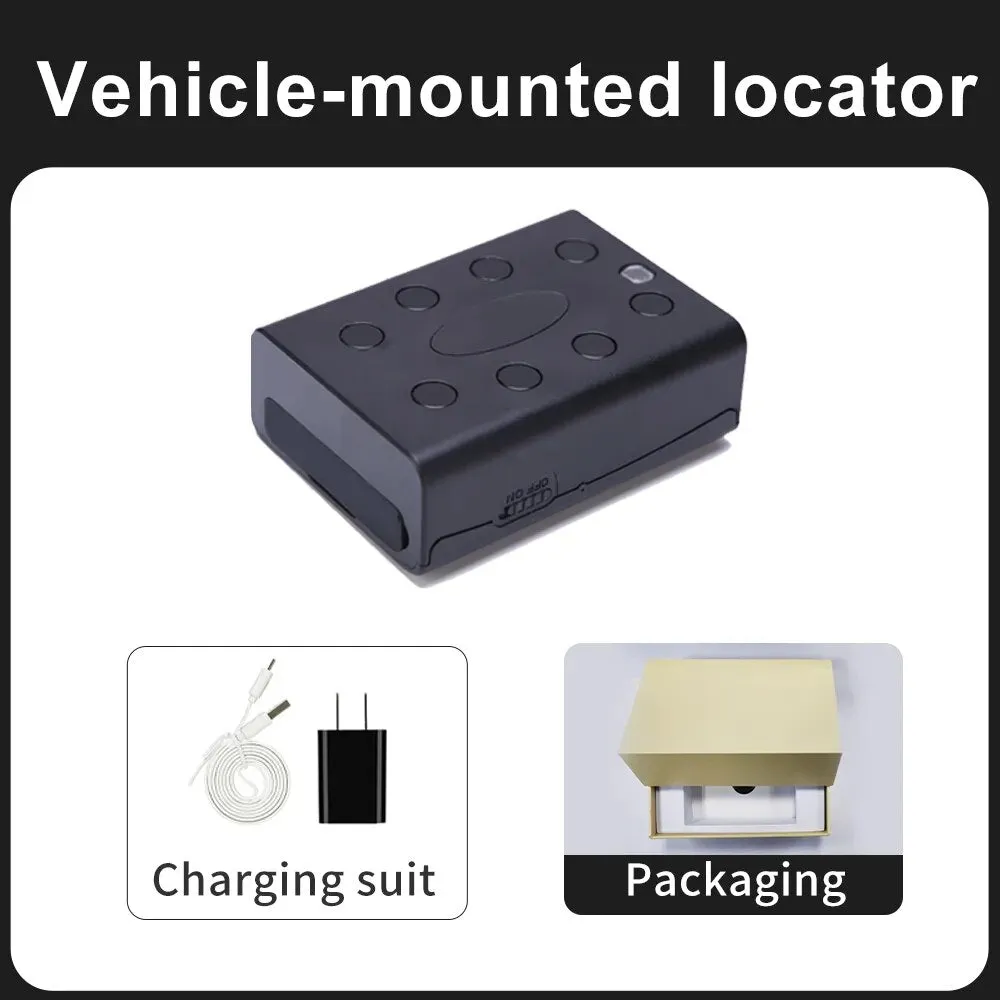 Wireless GPS Tracker Car 10000mAh 2G Vehicle GPS For Car Motorcycles Locator Waterproof Magnet Real-Time Online App Tracking