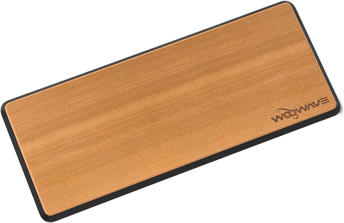 WOOWAVE EVA Helm Station Pad with Adhesive Backing Non Slip Boat Standing Mat 13mm Foam Boat Helm Pad for RV Sea Deck 36 inches X 16 inches, Teak