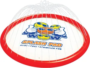 WOW Sports Giant Splash Pad, Durable wading pool with Built in Sprinklers