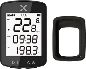 XOSS G Gen2 GPS Bike Computer Wireless with Cover(Black), Bluetooth IPX7 Waterproof Cycling Computer, Rechargeable Bicycle Speedometer Odometer with 2.2 inch LCD Screen, 28 hrs Long Battery Life