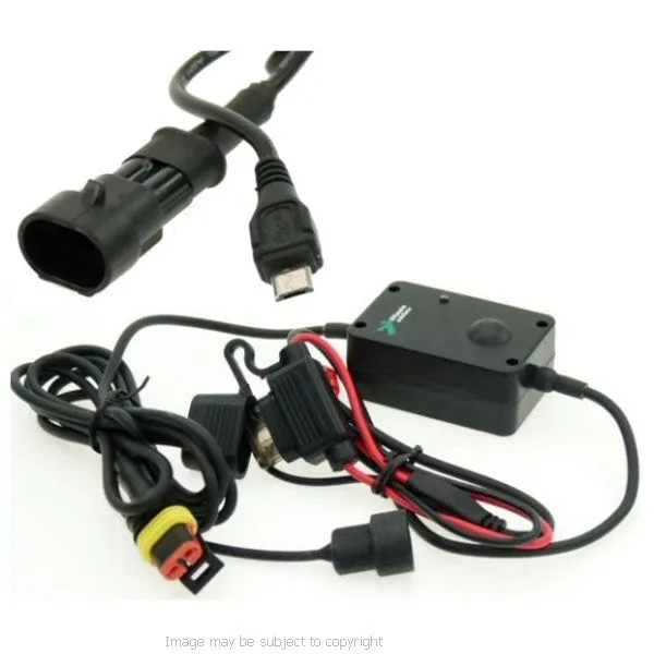 Yamaha YZF R1 - LE 6inch GPS SatNav Straight MICRO USB Powered Motorcycle Mount (sku 14217)