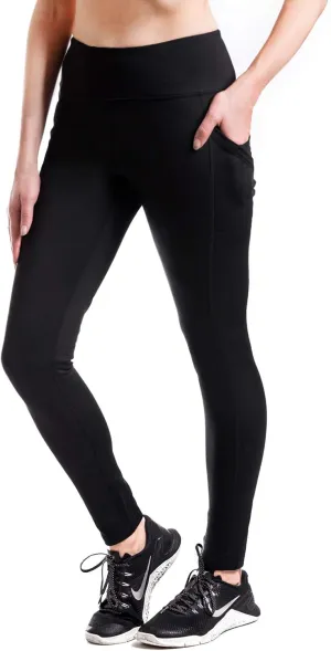 Yogipace,Women's 25"/28"/31"/34"/36" Water Resistant Thick Thermal Fleece Lined Leggings