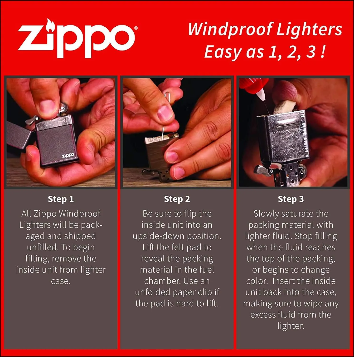 Zippo Lighter-Fire Dragon Street Chrome Windproof Lighter #Z5529